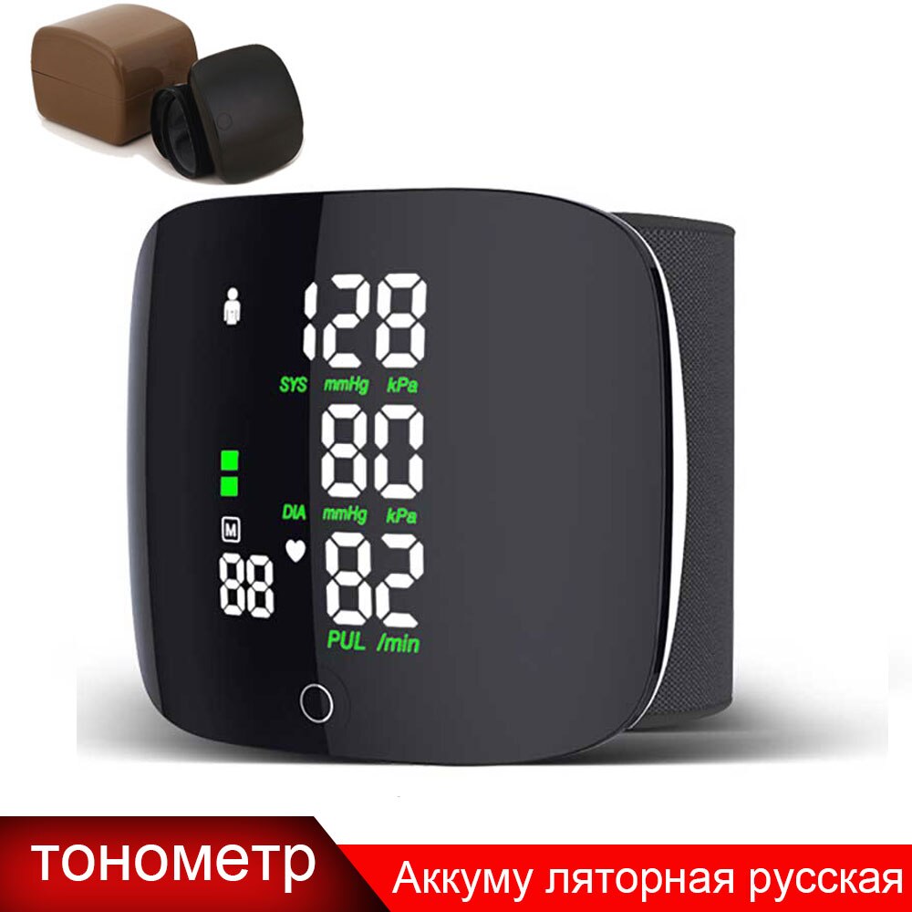 Usb Voice Pols Bloeddrukmeter Digitale Tonometer Oplaadbare Automatische Bp Machine Hartslagmeter Bloeddrukmeter