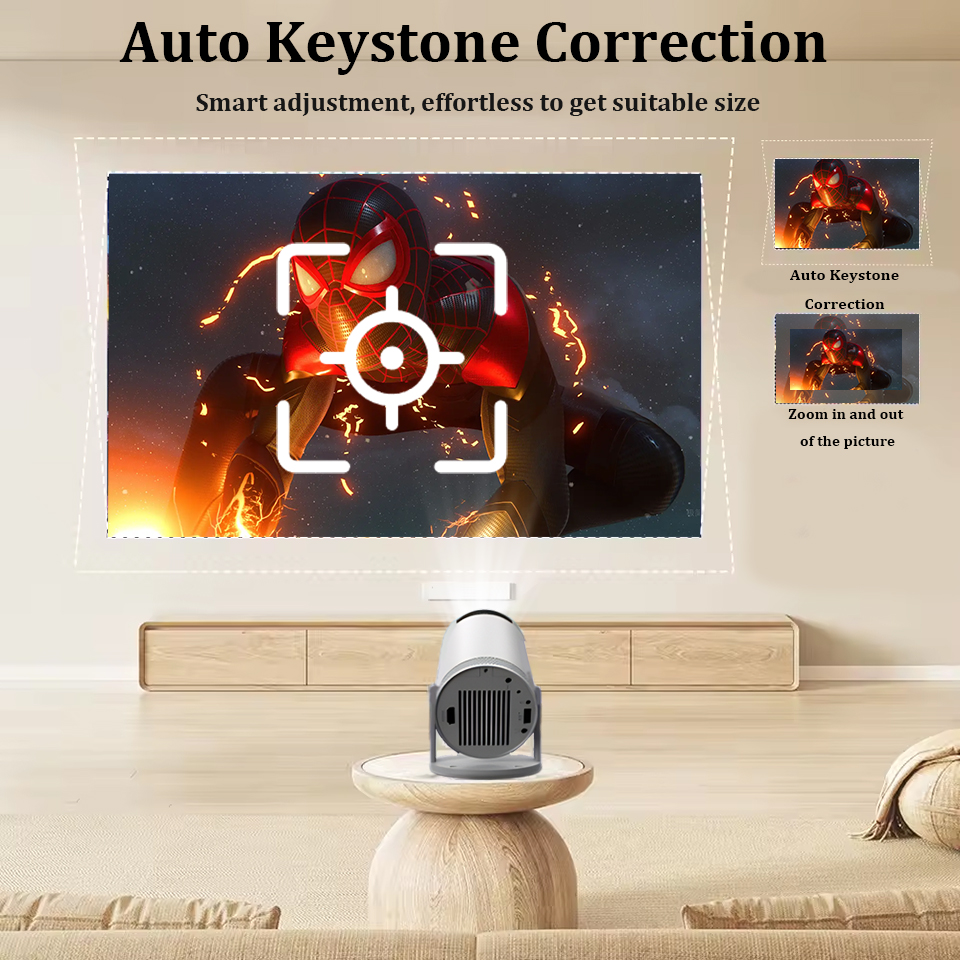 -selling FY300 4K Projector 260ANSI Portable Theater Dual Band Wifi6 BT5.0 1080P 720P Home Cinema Outdoor Mini HD Projectors
