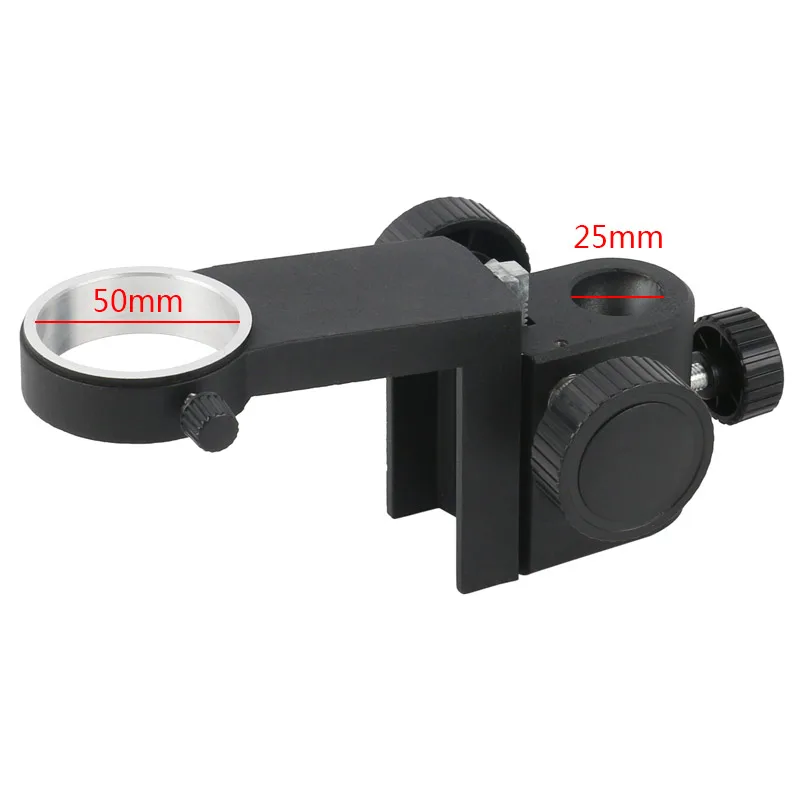 50mm Focusing Zoom Monocular Video Microscope Multi Axis Adjustable Boom Table Working Stand Holder Support For HDMI USB Camera