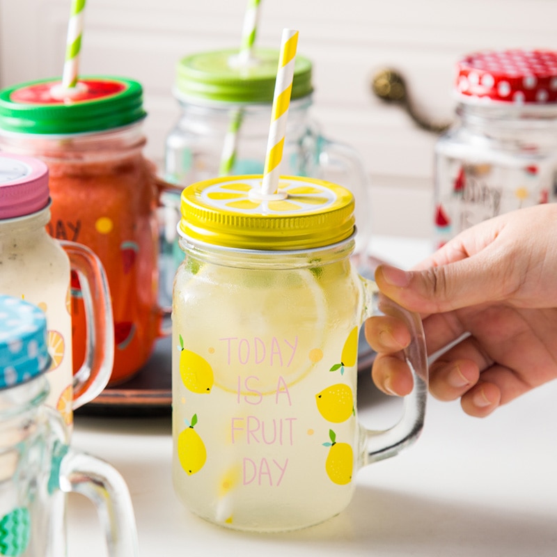 Haikyuu – tasse à jus de fruits créative avec couvercle, bouteille à trou, paille, boisson froide, verre à thé au lait, en peluche
