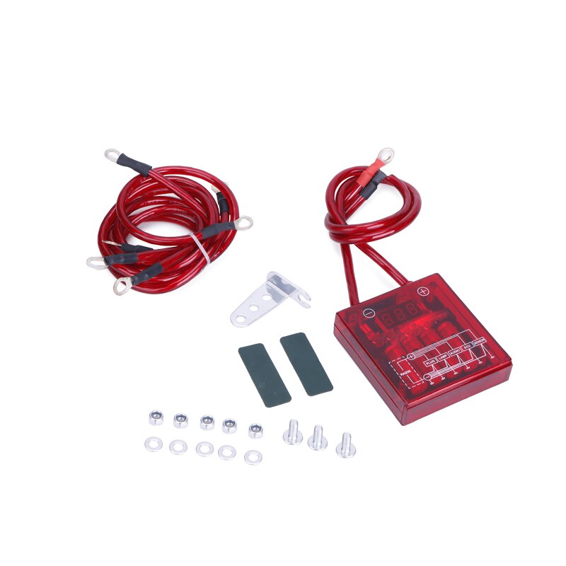 Power MEGA Raizin Voltage Volt Stabilizer Regulator Fule Saver W/3 Aardedraad 12 volt universele voor auto's, vrachtwagens