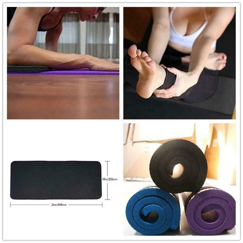 15mm super tykke fitness yogamatter knepute sport pilates trening tapete gymnastikk dansematter antiskli massasjebad gymnastikk