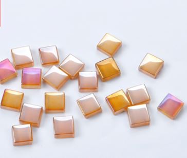 Tuile mosaïque mini verre cristal gratuit | Matériau artisanal, carrelage fait à la main, mini micro pierre libre, bricolage 200 pièces: type5