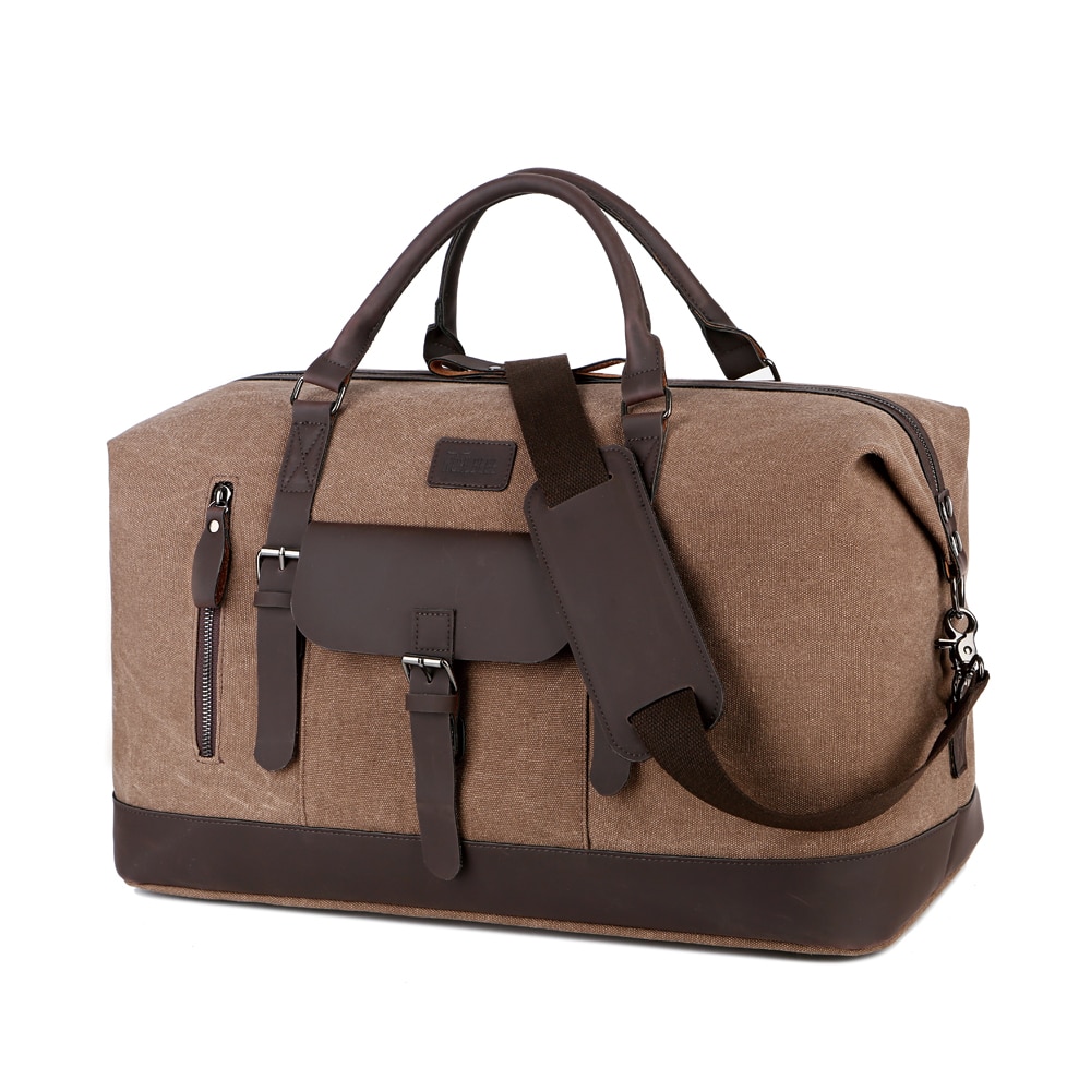Vintage Casual Mannen Reistassen Mannelijke Outdoor Grote Capaciteit Tas Canvas Handtassen Plunjezak Weekender Bag Reizen Man