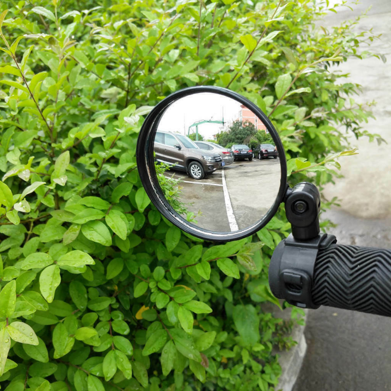 Espejo retrovisor Universal para manillar de bicicleta, motocicleta, rotación de 360 grados, ajustable para montar en bicicleta