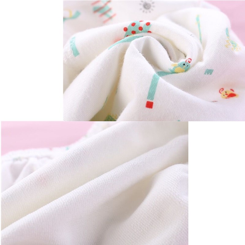 4Pc/lot Baby Diapers Reusable Training Pants Washable Cloth Diapers Nappy Underwear