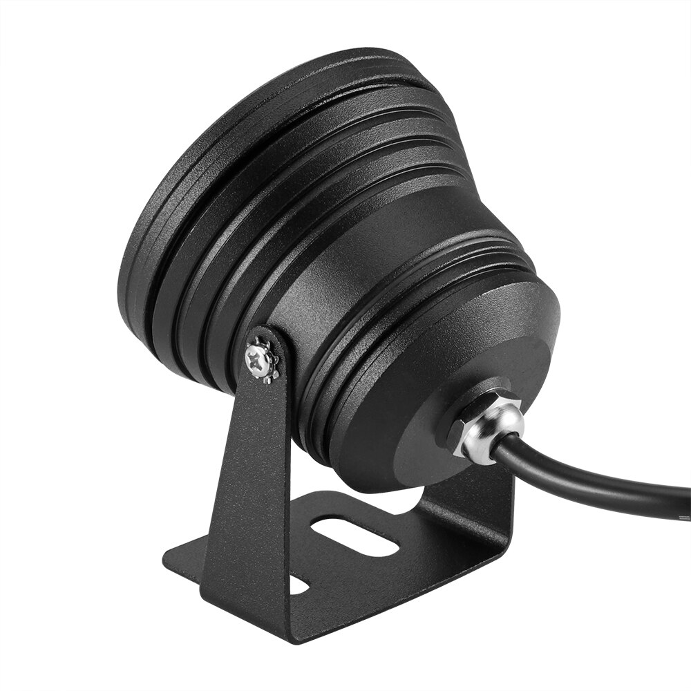 LED RGB imperméable projecteur 1 pièces IP65 fontaine sous-marine piscine étang Aquarium projecteur ampoule lampe jardin extérieur 12V 10W