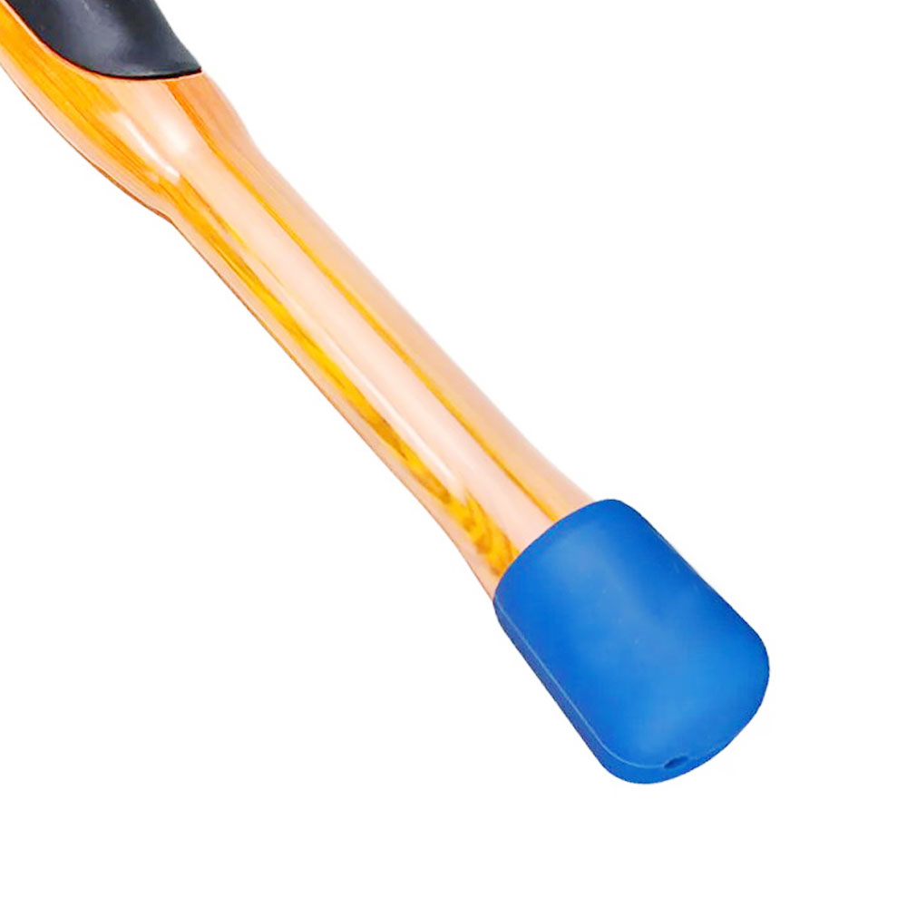 1x fiskestenger endehetter silikonpluggdeksel fiskestang halepluggbeskytter etui sterk elastisitet fiskeutstyr tilbehør