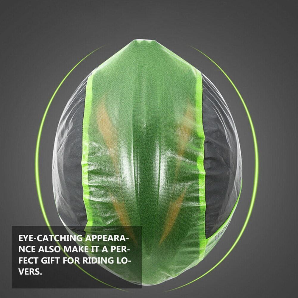 Outdoor Bicycle Helmet Rain Covers Dustproof Windproof Ultralight Rain Accessories Helmets Hats Bicycle Bikes Helmet Cap U6J0