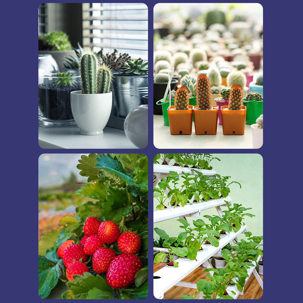 Red&amp;Blue Spectrum LED Grow Light Bulb for Indoor Plants 126/200/300 LEDs Plant Light Bulbs E27 Seedlings Hydroponic Growing Lamp