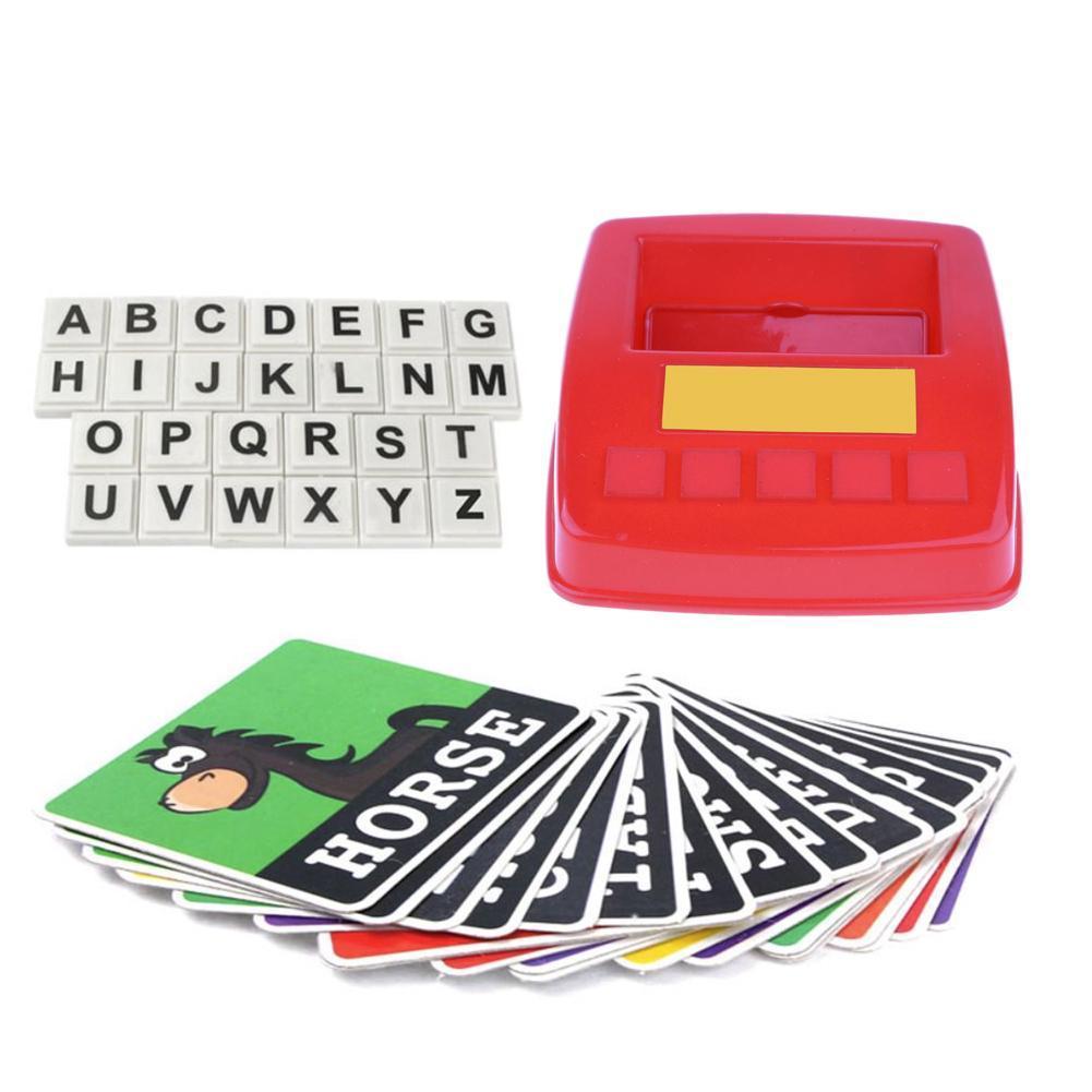 Alphabet Letter Spelling Game For Kids Preschooler Language Machines Learning Puzzles Teaching Hobbies Educational Engl P1O1