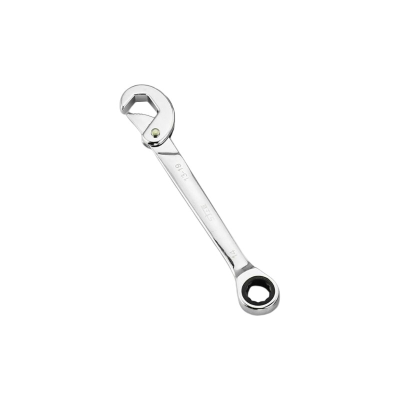 Multi-function Hook Head Fast Ratchet Wrench Plum Blossom Universal Wrench Hardware Tool Tube Combination Wrench: WH14
