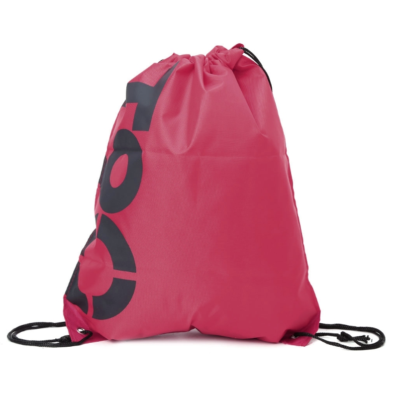 Rugzak Winkelen Trekkoord Zakken Waterdichte Reizen Strand Gym Schoenen Sports Pack: Red