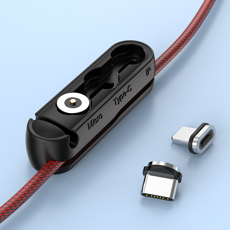 Kabel Organizer & Magnetische Stekker Doos Siliconen Usb Kabelhaspel Flexibele Kabel Management Clips Voor Mouse Oortelefoon Houder