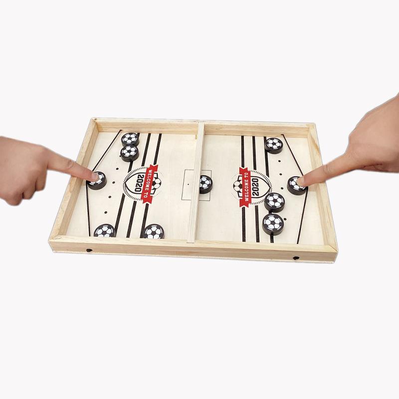 Puzzel Board Sport Play Popping Schaken Vinger Familie Board Game Kinderen Schaken Eject Schaken Hockey Puzzel Tafel Spel Speelgoed: 05