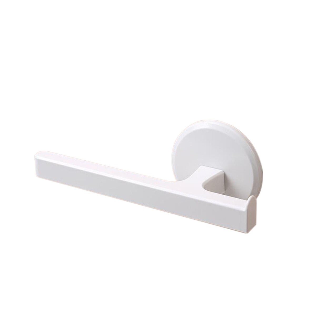 Handdoek Bars Handdoek Hanger Rack Muur Gemonteerde Bad Bal Opbergrek Plank Voor Badkamer Keuken: WHITE