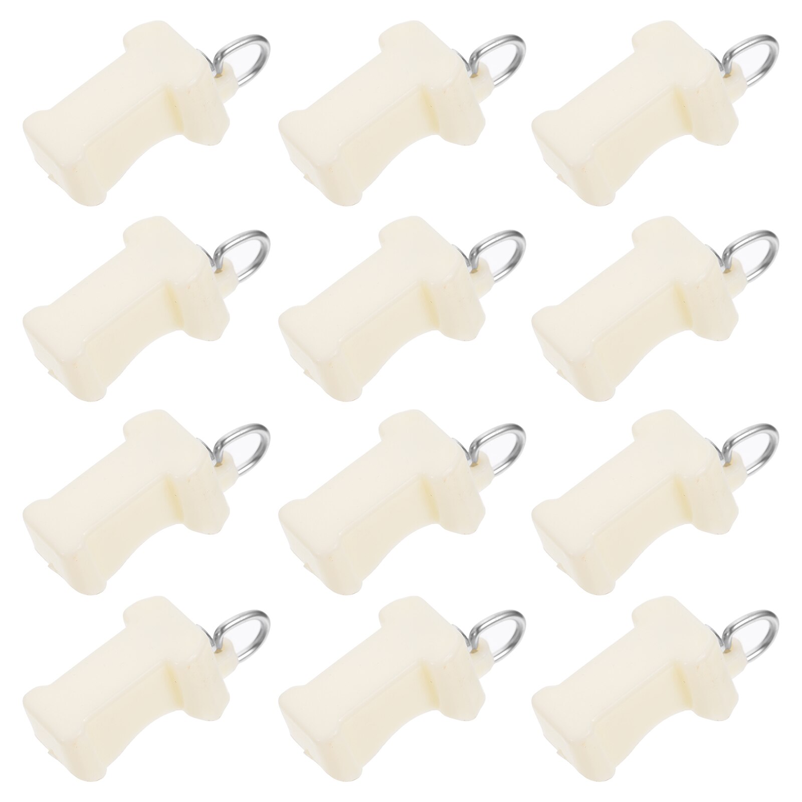 20PCS Windows Slide Rail Plastic Slide Rail Durable Curtain Track