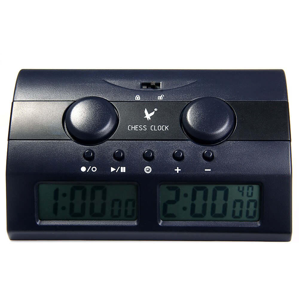 LEAP PQ9902C Multifuctional Digital Chess Clock Count Up Down Chess Alarm Timer Reloj Ajedrez Temporizador Game Competition