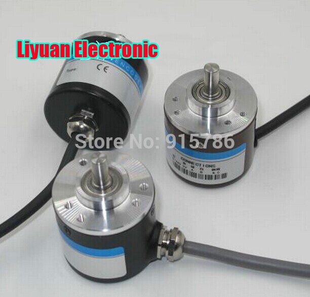 Optische encoder 200 lijnen/200 pulsen, AB 5-24 V twee-fase incrementele encoder