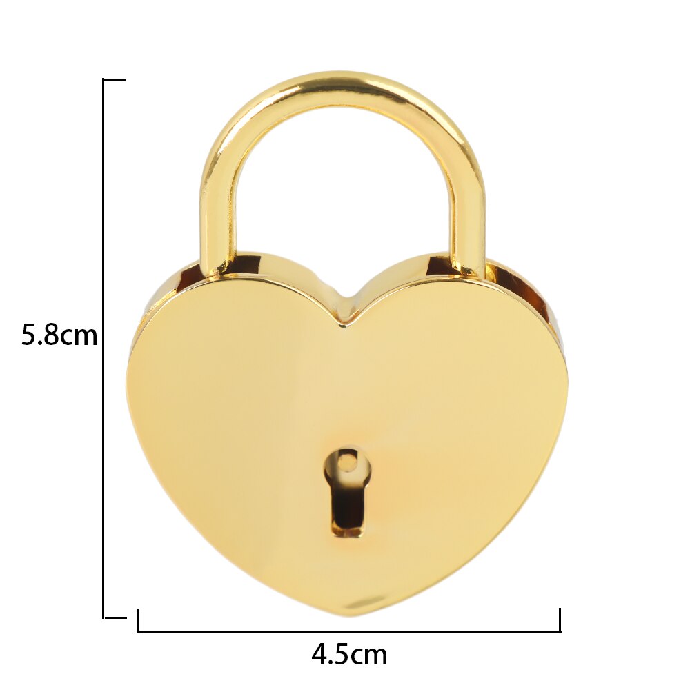 Słodki urok w kształcie serca para zakochanych zamków na prezent na rocznicę ślubu bagaż koncentryczny mini zamek w antycznym stylu