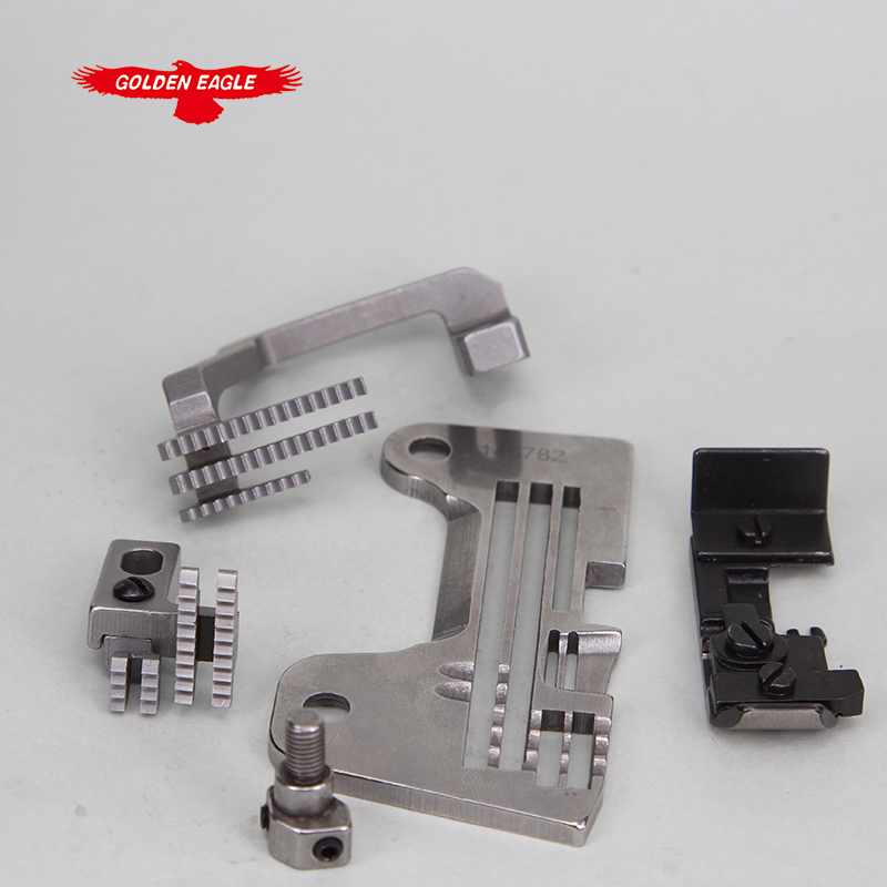 Juego de manómetros para Brother EF4-B531, repuestos para máquina de coser Industrial, prensatelas para máquina de coser