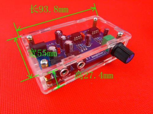 1PCS 47 classic headphone amp amplifier DIY kit with case