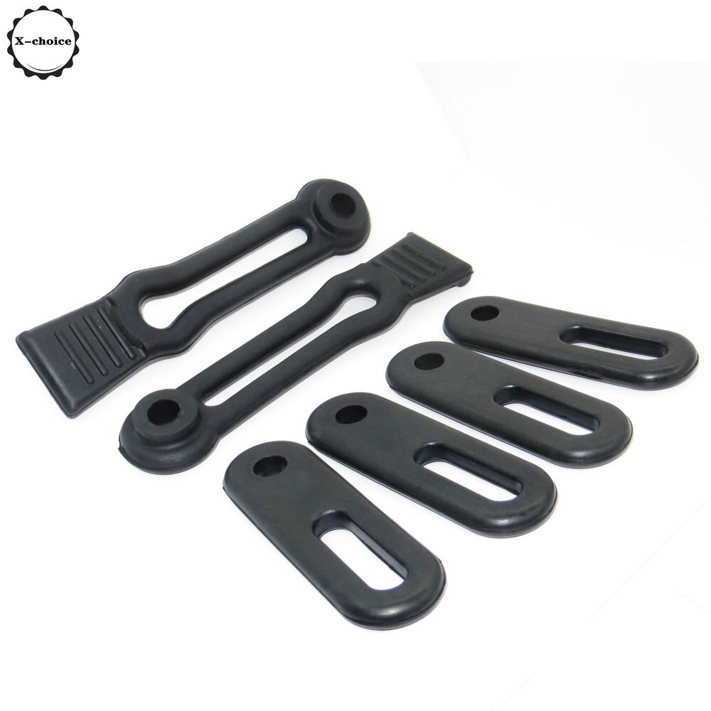 Rubber Hood Door Strap Latch Kit Fit Rhino 700 660 450 All Years &amp; Models