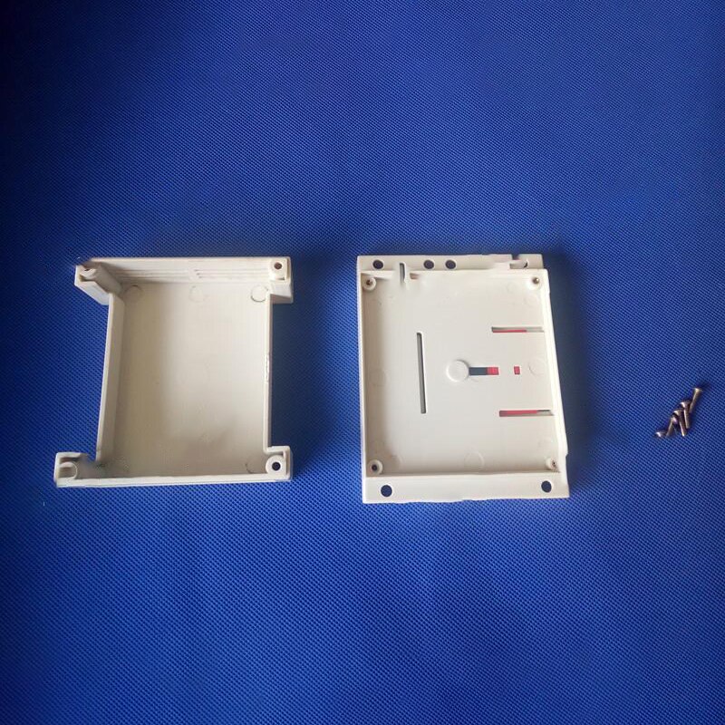plastic din rail project box electronics enclosure (1 pc) 115*90*40mm