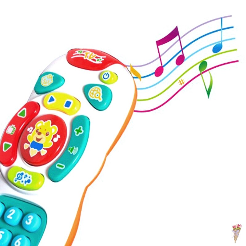 Baby Speelgoed Muziek Mobiele Telefoon Tv Afstandsbediening Vroege Educatief Speelgoed Elektrische Leren Machine Speelgoed