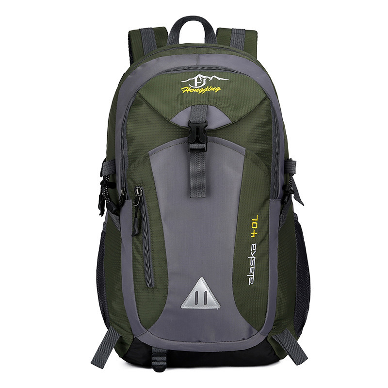 Waterproof Camping Hiking Climbing Rucksack 40L Outdoor Sports Travel Bag Men Women Mountain Trekking Cycling Backpack: Army Green