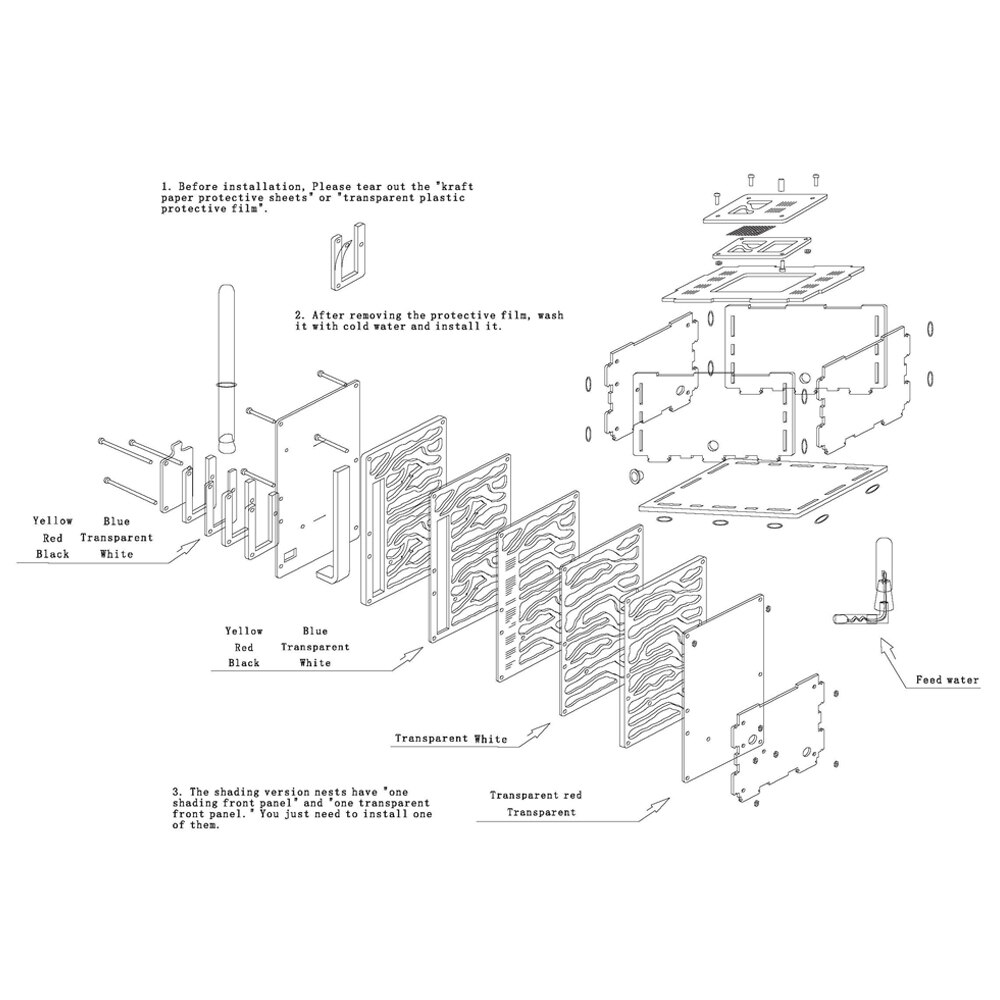Ant Nest Ant Farm With 2 Nests 1 Water Tower 1 External Water Bowl Ant Home DIY Feeding Area Insect Villa Pet Mania House