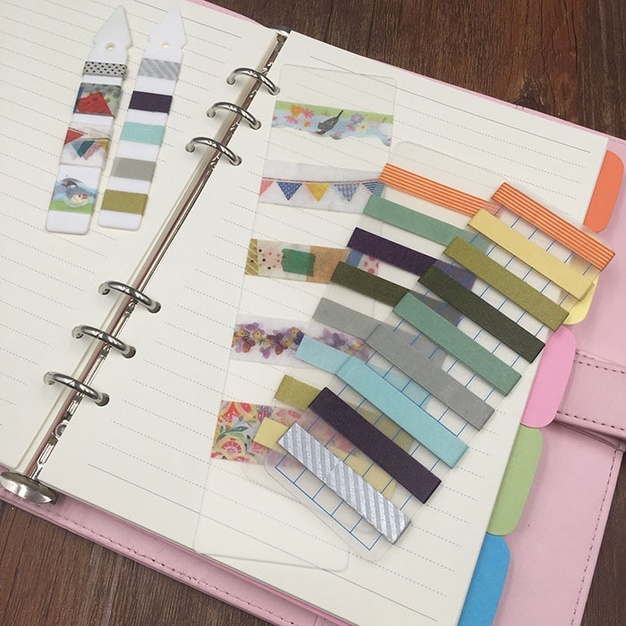 10 Stks/partij Diy Leuke Kawaii Frosted Pvc Tape Aparte Kaart Mooie Transparante Washi Tape Voor Thuis Decoratie Planner Gereedschap