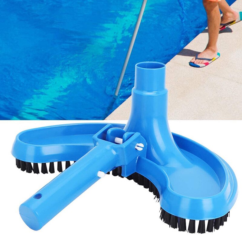 Swimming Pool Suction Vacuum Head Brush Cleaner Half Moon Flexible Swimming Pool Curved Suction Head Cleaning Tool Pool Suction