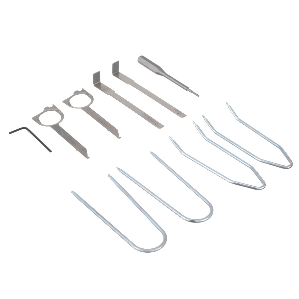 20pcs Car Radio Terminal Removal Key Tool Kit Door Panel Removal Realese Stereo CD Headunit Audio Keys Install Tools