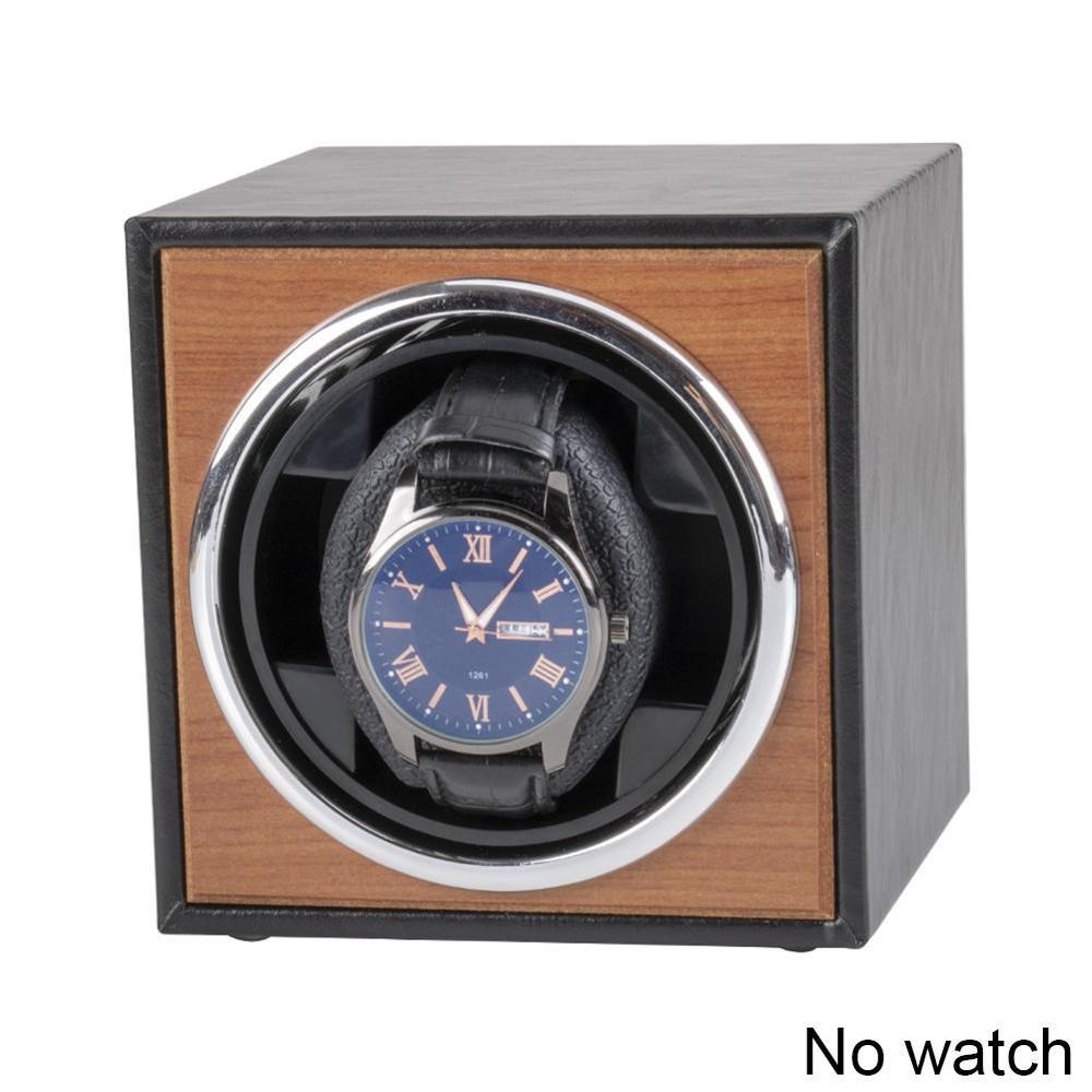 Horloge Winder Voor Automatische Horloges Versie 4 + 6 Houten Horloge Accessoires Horloges Opslag Collector 3 Rotatie Modus enkele