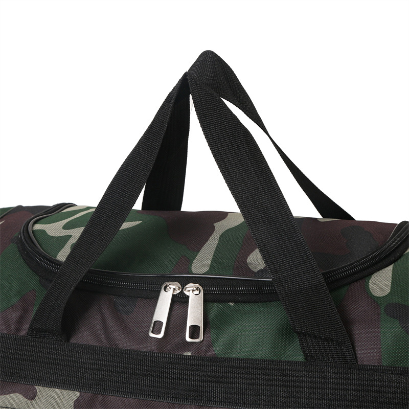 Mannen Vrouwen Reistas Waterdichte plunjezakken Multifunctionele bagage Handtas Camouflage Grote korte reisopslag Schoudertassen