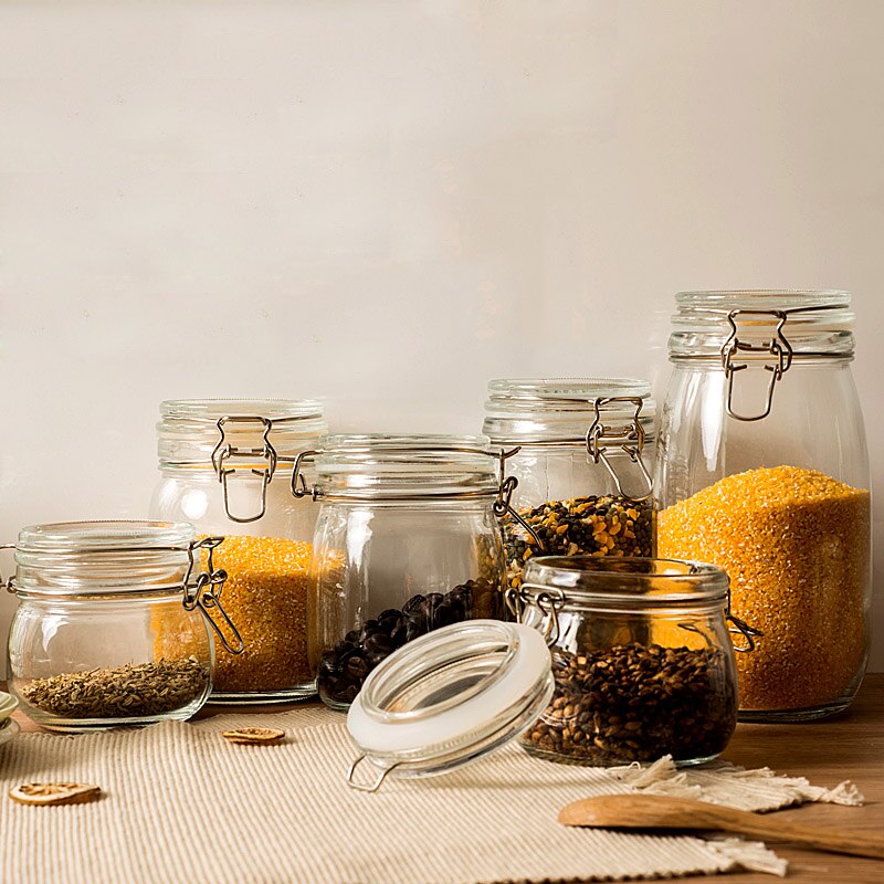 Couvercle en bois naturel | Bouteille de stockage en verre, confiture de citron miel scellé, récipient d'aliments marinés, accessoires de cuisine, caddie de thé pour la maison