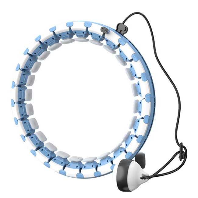Equipo de gimnasio en casa, anillo de hoola inteligente para perder peso, aro deportivo desmontable para fitness, hoola con bola de ejercicio, autogiratorio