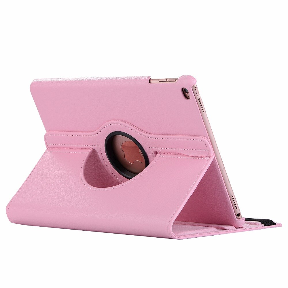 Voor Ipad 10.2 Case 7th 8th Generatie Funda 360 Graden Draaien Leather Smart Coque Voor Ipad 10.2 "A2270/a2428/A2428/A2429: pink