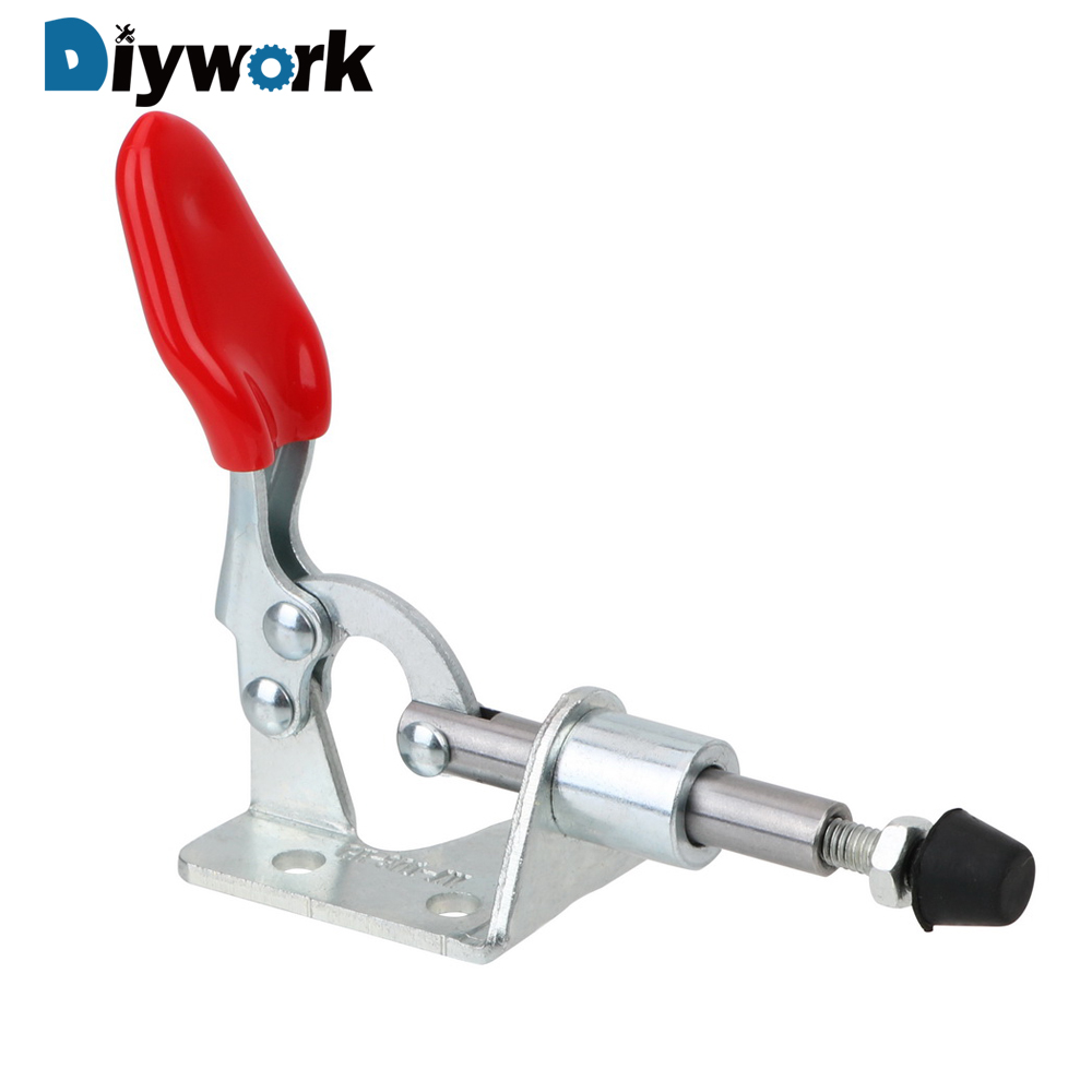DIYWORK Push Pull Type Quick Release Hand Tool 50KG Toggle Clamp Quick Positioning Fixture Lever Fastener Push-pull Clamp