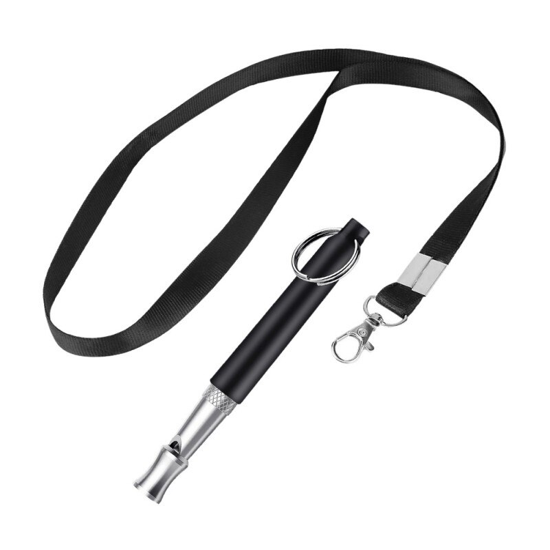 Sifflet de chien à ultrasons pour arrêter le barouage | Lanière de dressage d'animaux de compagnie, ensemble fournitures d'entraînement de chiens