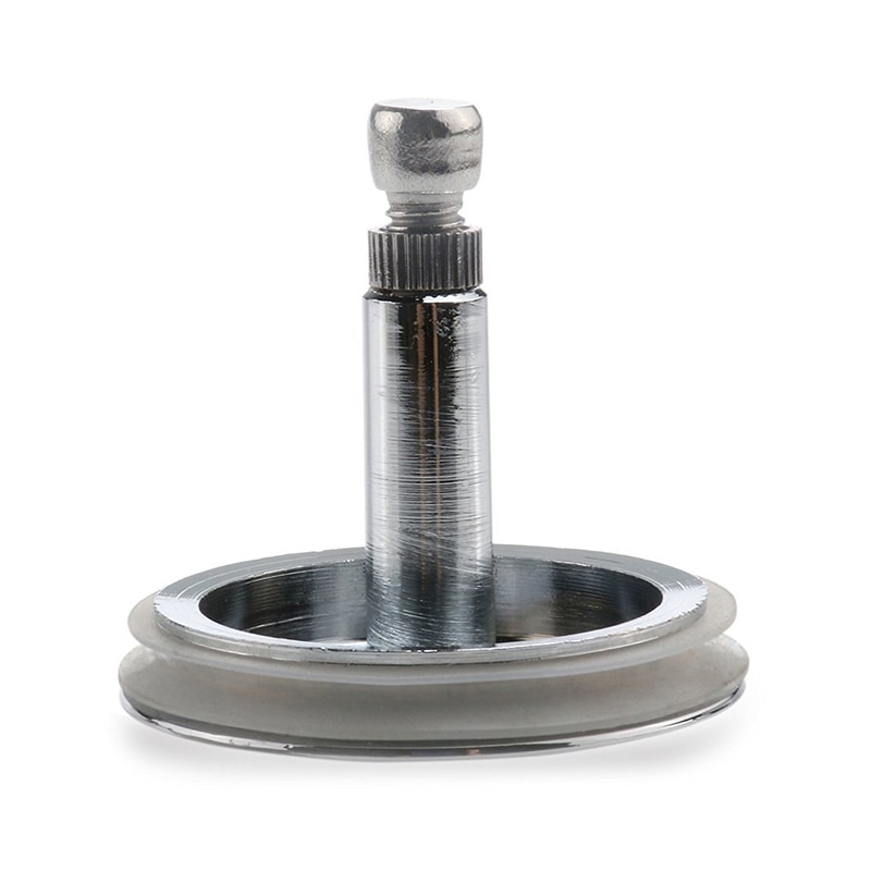Chrome Bathtub Basin Drain Stopper Plug Bathroom Bath Plug Bathtub Drain Silver-ABFP