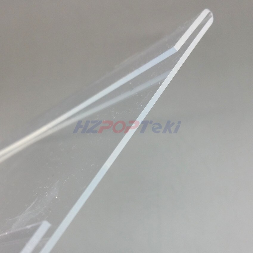 Acrylic T1.2mm Plastic Sign Price Tag Label Display Wall Sticker Paper Name Card Holders Vertical 50pcs Good