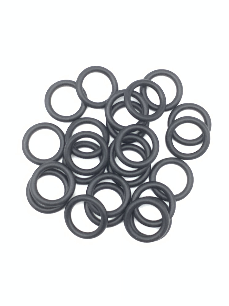 50pcs NBR O Ring Seal Gasket Thickness CS 1.2mm ID 1.2-26MM Nitrile Butadiene Rubber Spacer Oil Resistance Washer Round Shape: OD 23mm