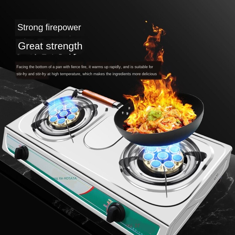 Gas Stove Double Burner Home Gas Stove Natural Gas... Grandado