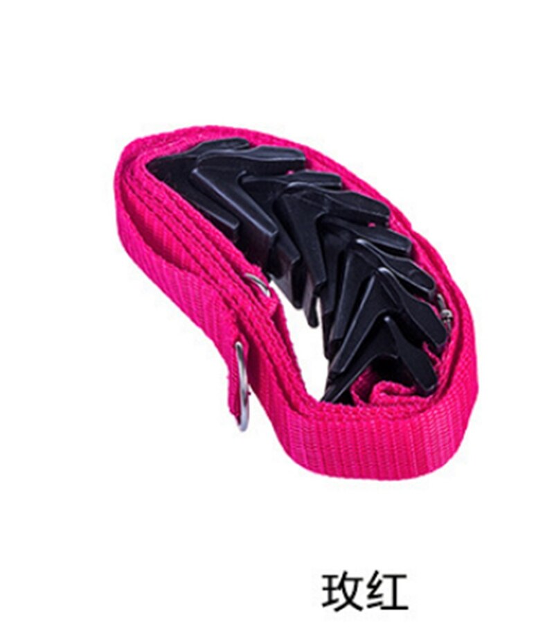 Perchero para gorras de béisbol, organizador de almacenamiento portátil para puerta, armario, ganchos para puerta: Rose Red