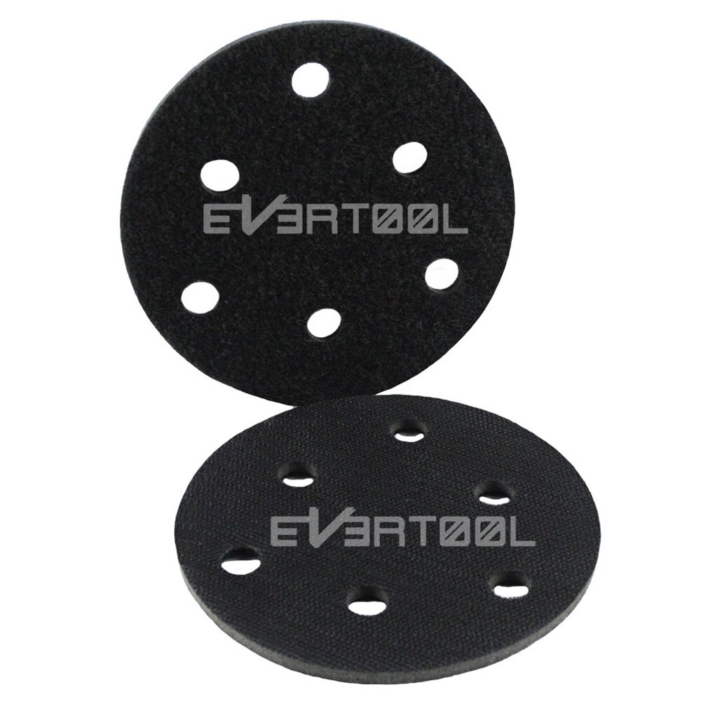 6 Holes 125mm Soft Sponge Interface Pad