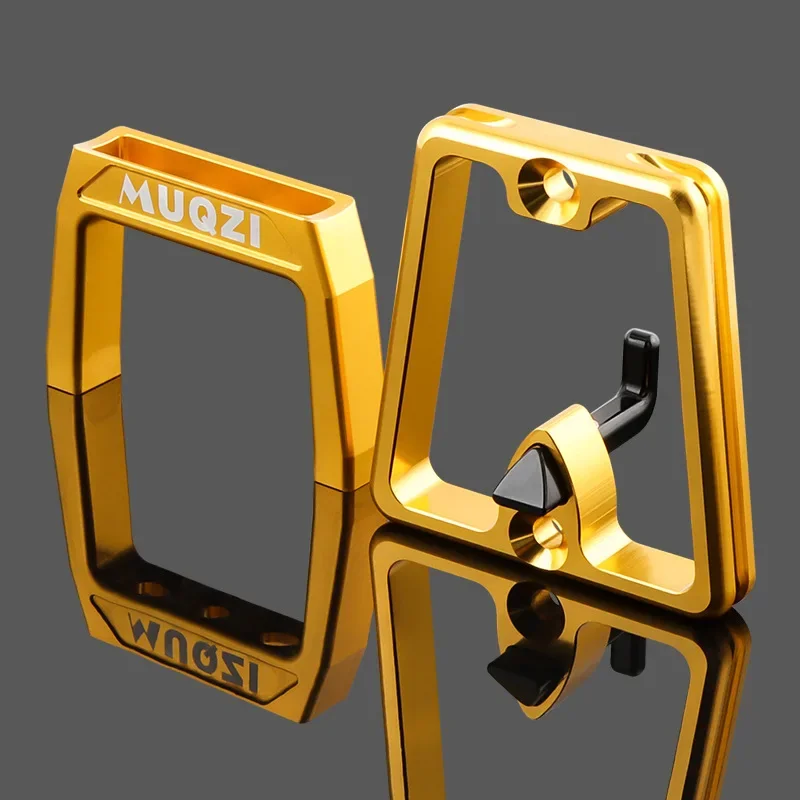 Bolsa frontal plegable para bicicleta, soporte de bolsa de bloque para bicicleta Brompton Dahon, adaptador de montaje, accesorios para bicicleta de ciclismo