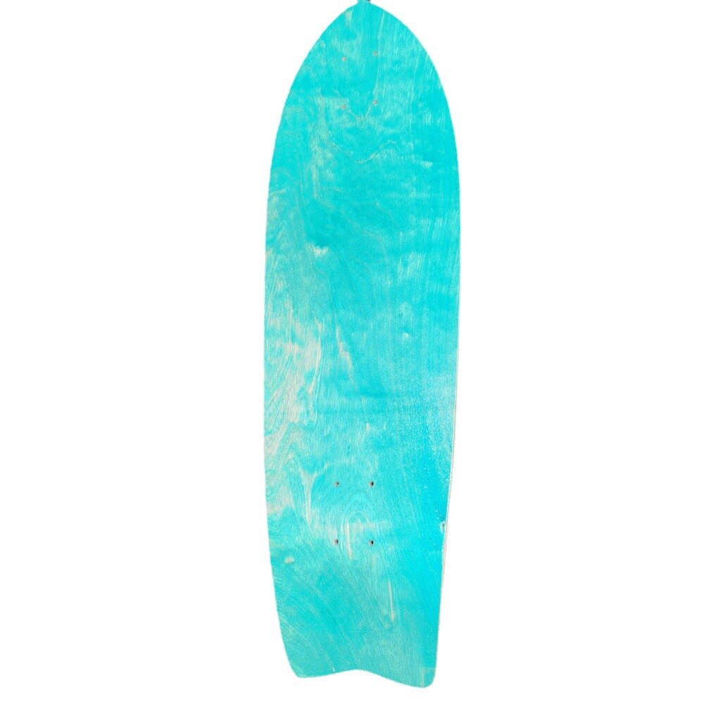 Maple Skateboard Tibetaanse Duurzaam Effen Professionele Carver Surf Land Roller Skateboard Schaatsen Skate Board Voor Mannen Zonder Wiel