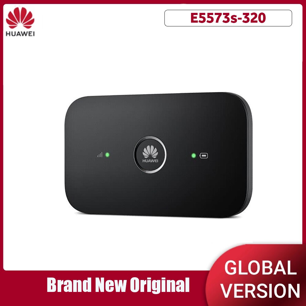 Desbloqueado Huawei E5573 E5573s-320 Cat4 150mbps inalámbrico Mifi móvil Router Wifi pK R216 E5577